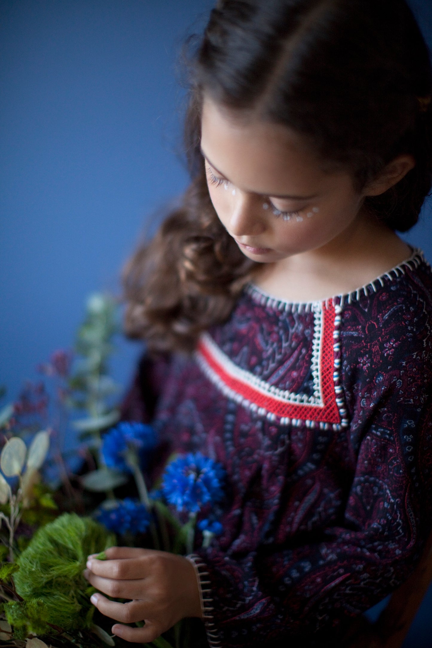 Paisley Print Boho Dress - Girls