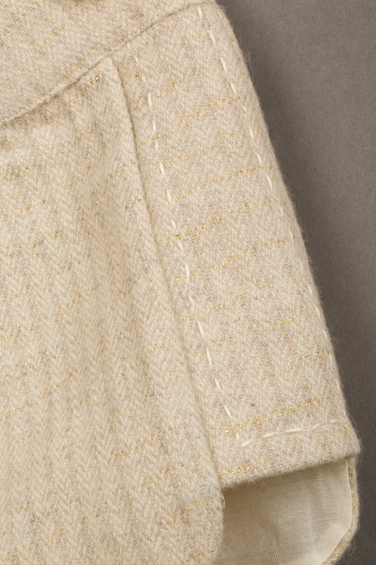 Wool Lurex Tailored Shorts - Girls
