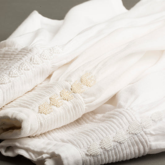 Sophisticated Herringbone Twill Top - Girls