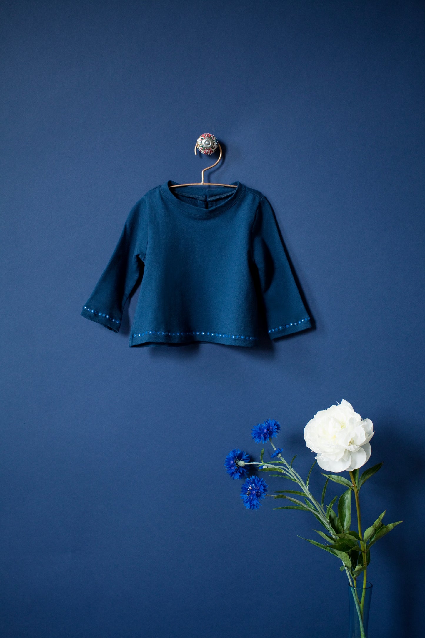 Blue Bling - Baby Top and Pants Set