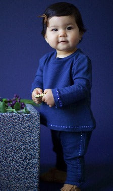 Blue Bling - Baby Top and Pants Set