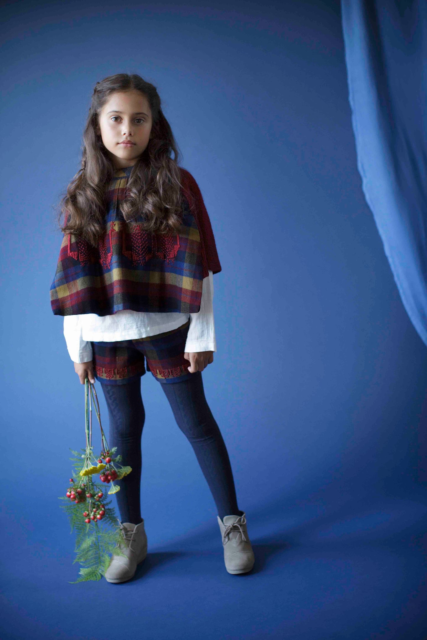 Peacock Plaid Shorts