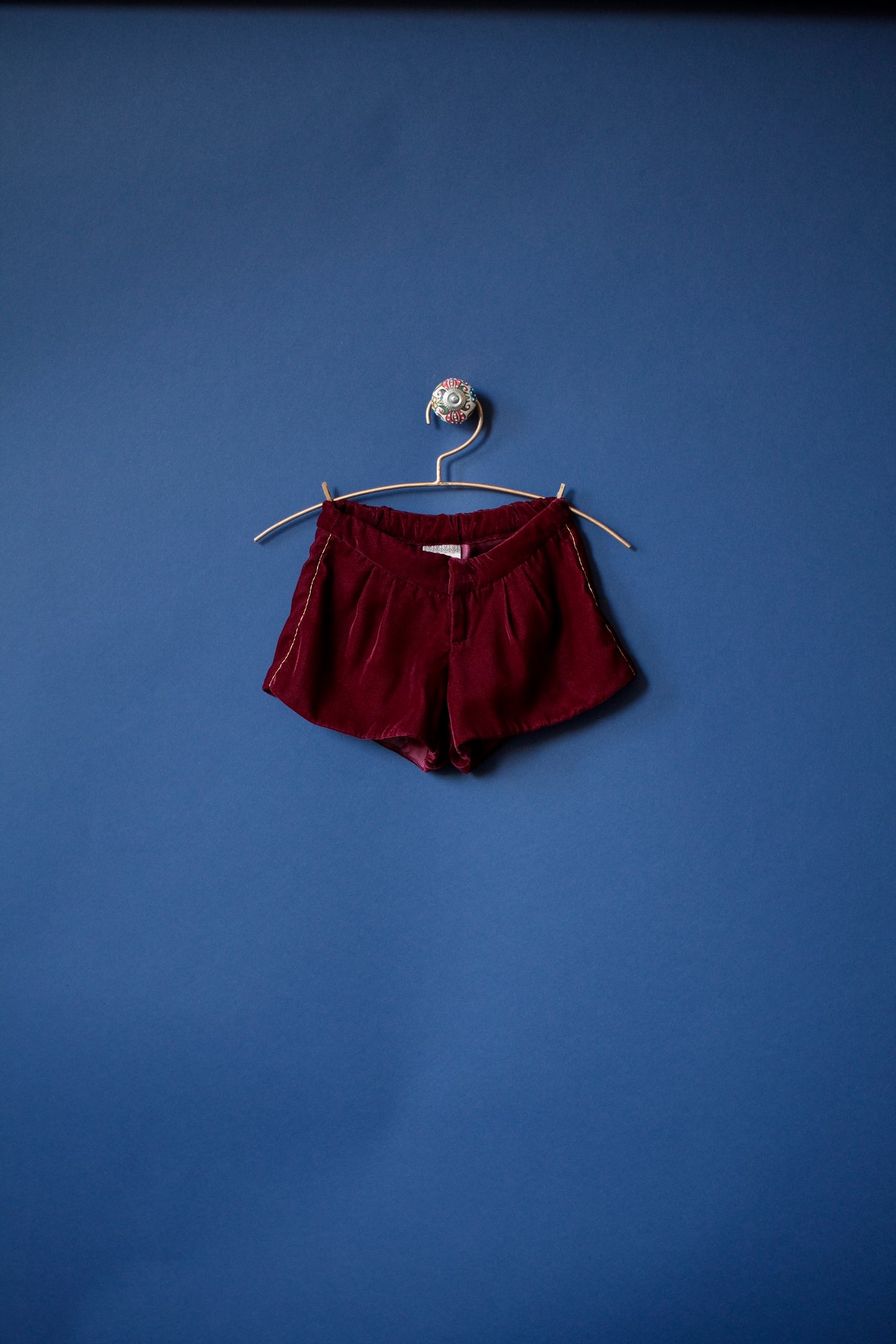 Touch of Gold on Velvet - Baby  & Girls Shorts