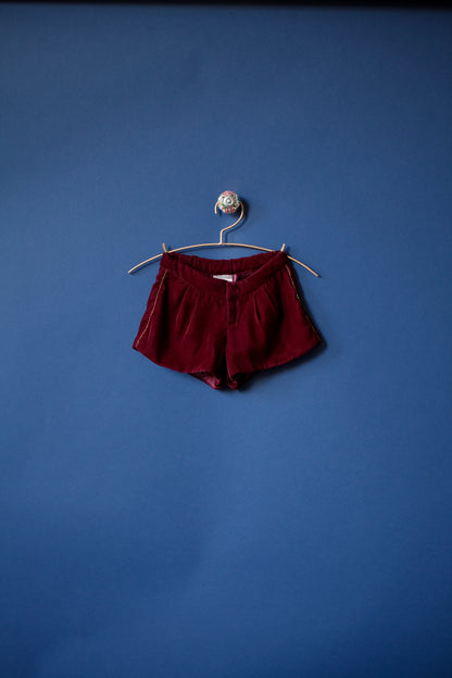 Touch of Gold on Velvet - Baby  & Girls Shorts