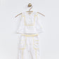 Baby Girl's Front Open Tunic Top & Bermuda Set