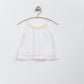 Baby Girl's 2 Pc Set - Dress With Shoulder Bow & Bloomer Set