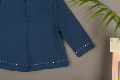 Blue Bling - Baby Top and Pants Set