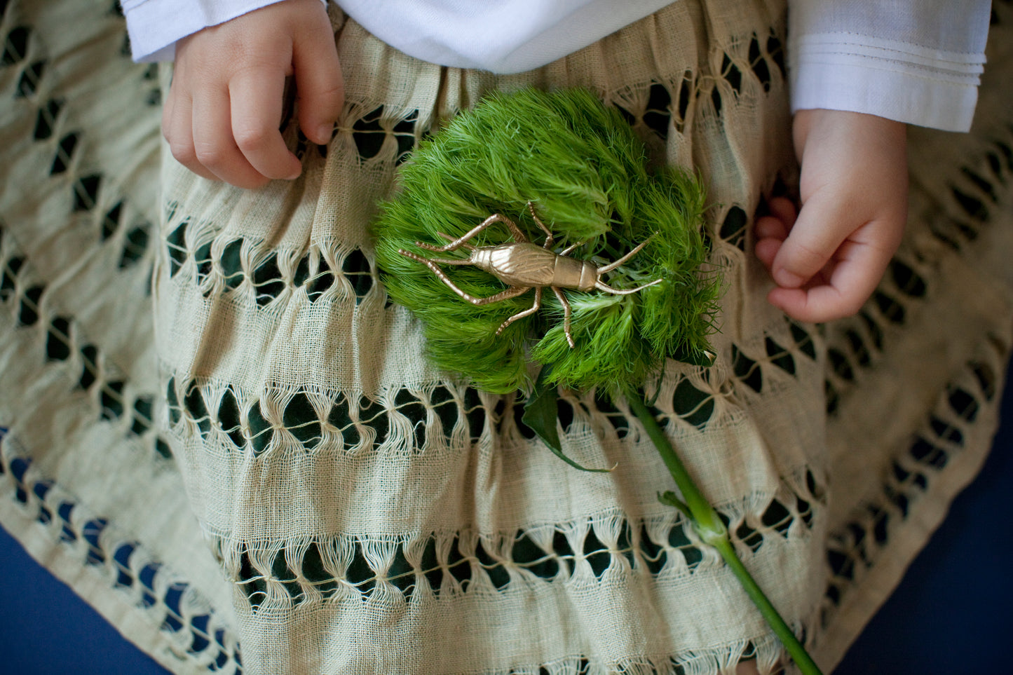 Warli Art Tribe Skirt -  Girls