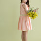 Ethereal Charm: Hand-Embroidered Summer Dress with Lace Accents