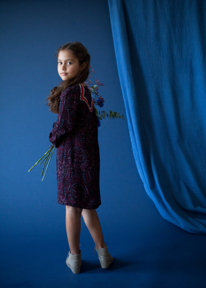 Paisley Print Boho Dress - Girls