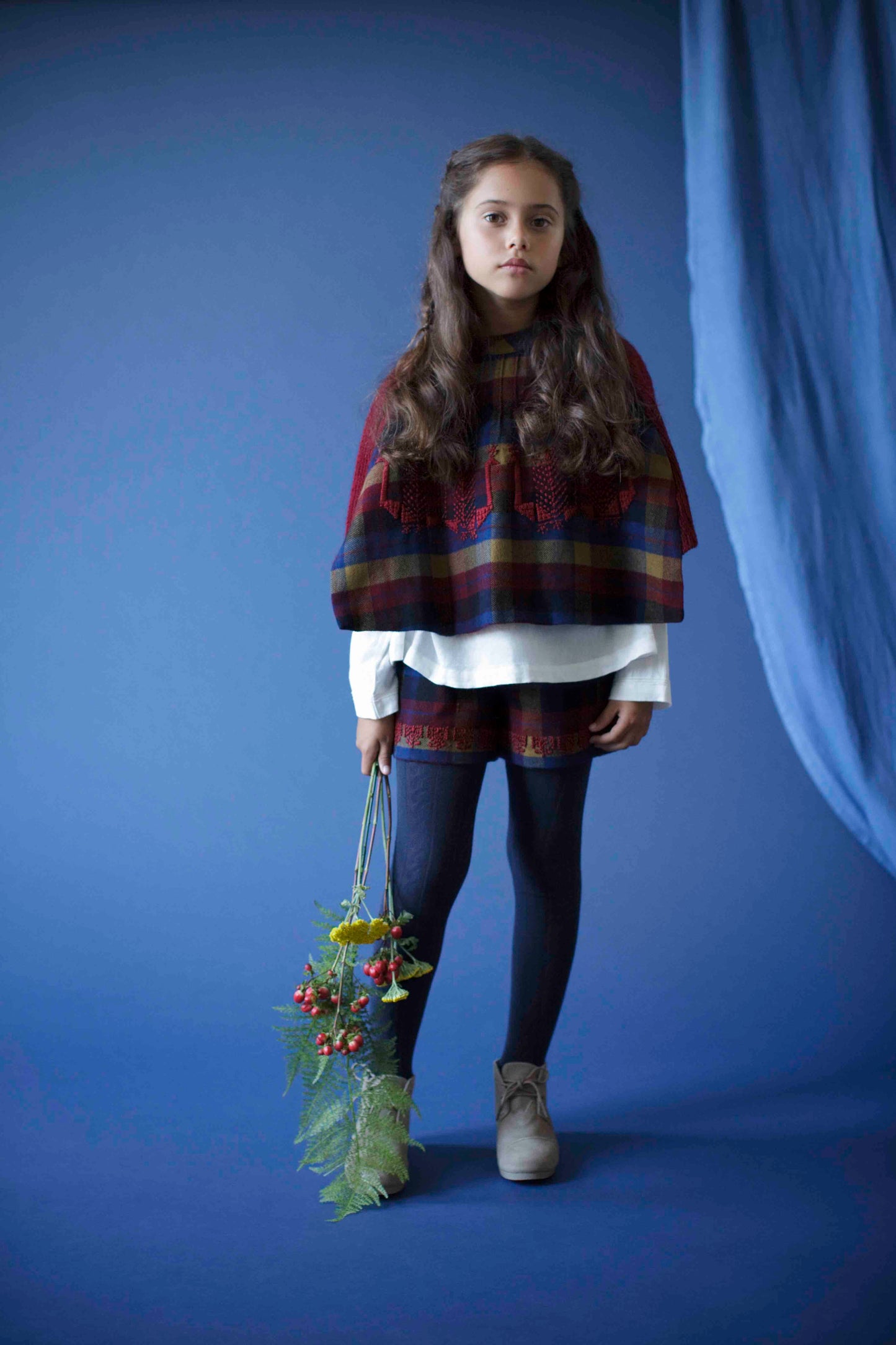 Peacock Plaid Shorts